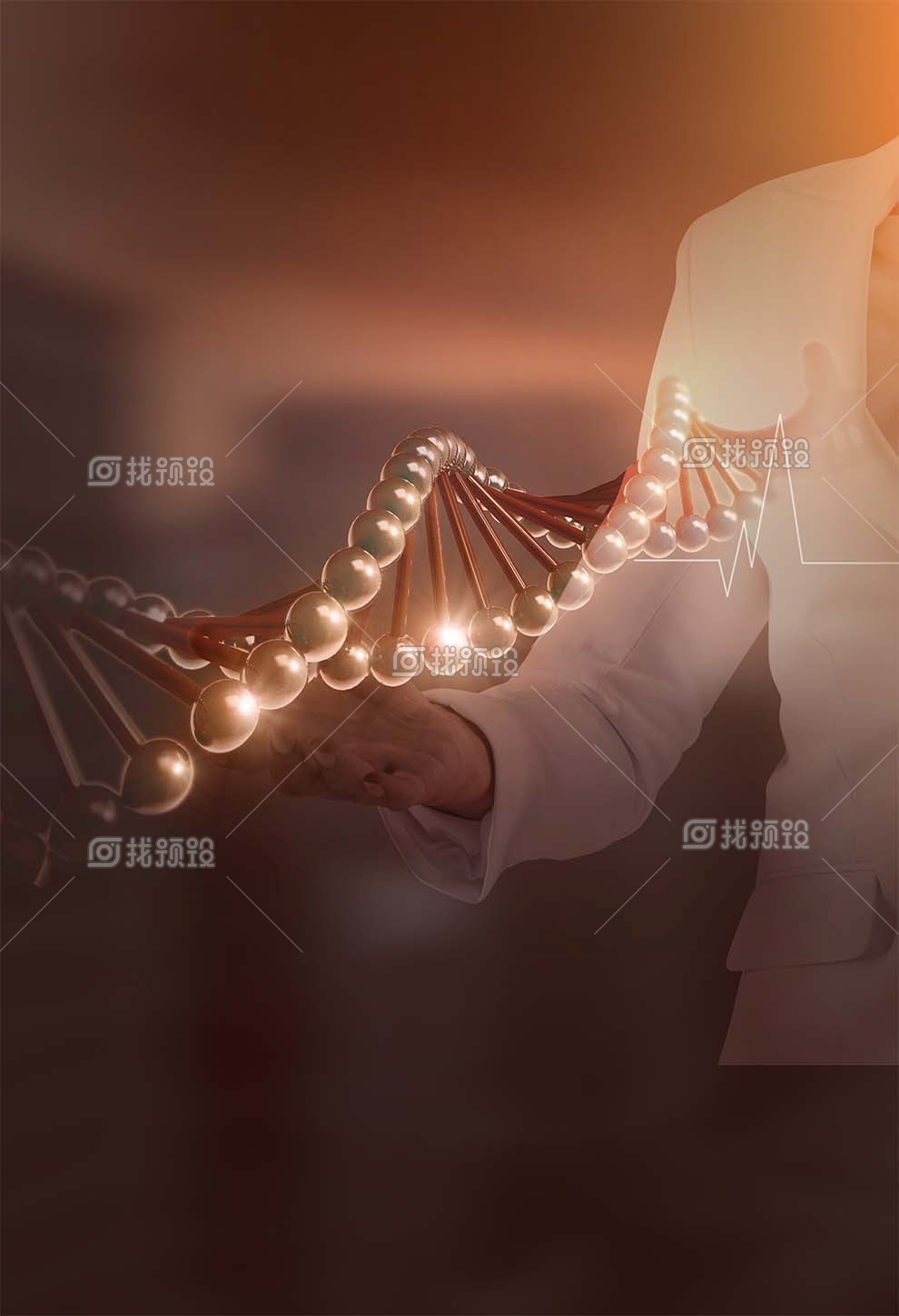 找预设网金色立体基因链DNA素材psd2023年3月29日 2023011113002168